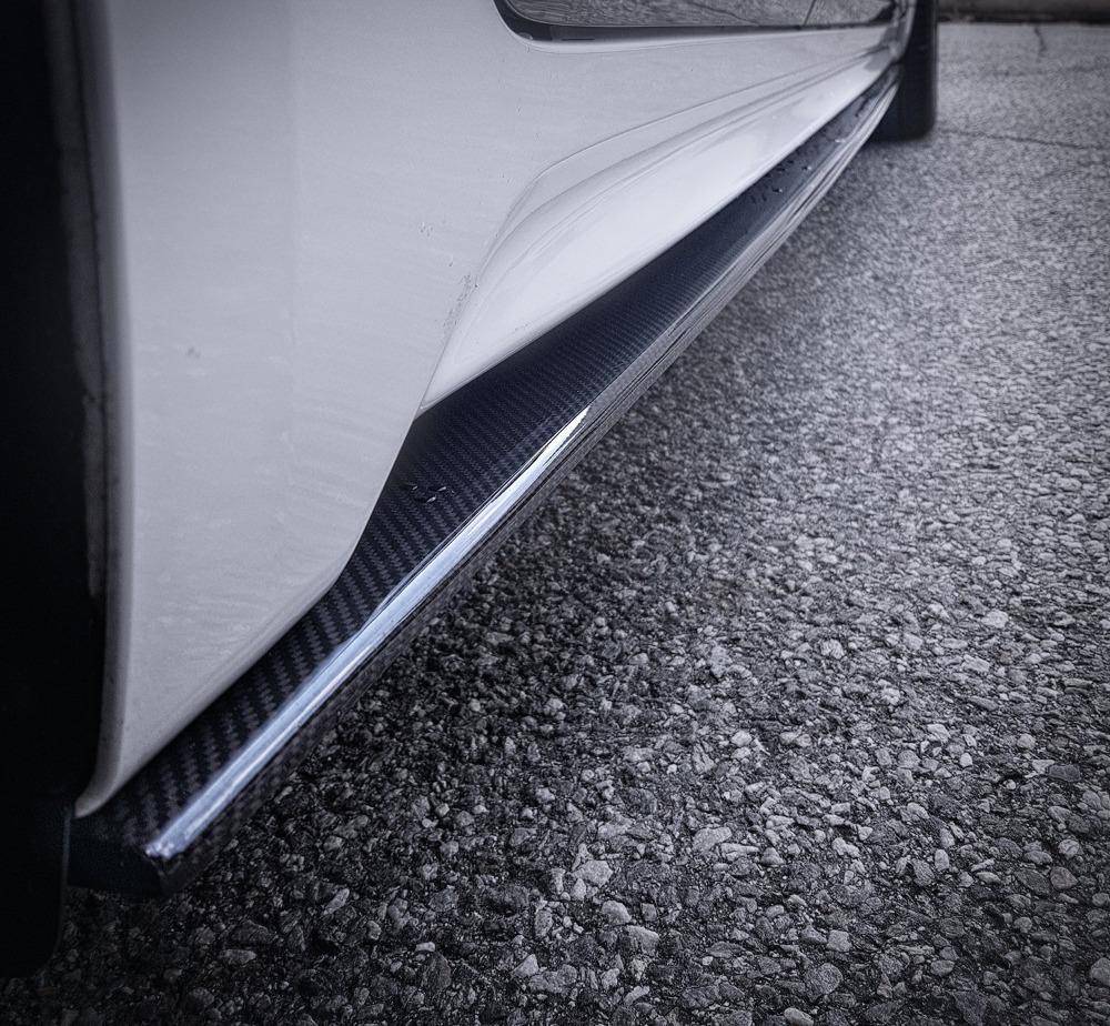 Genesis G80 Carbon Fiber Side Skirts - Black Ops Auto Works
