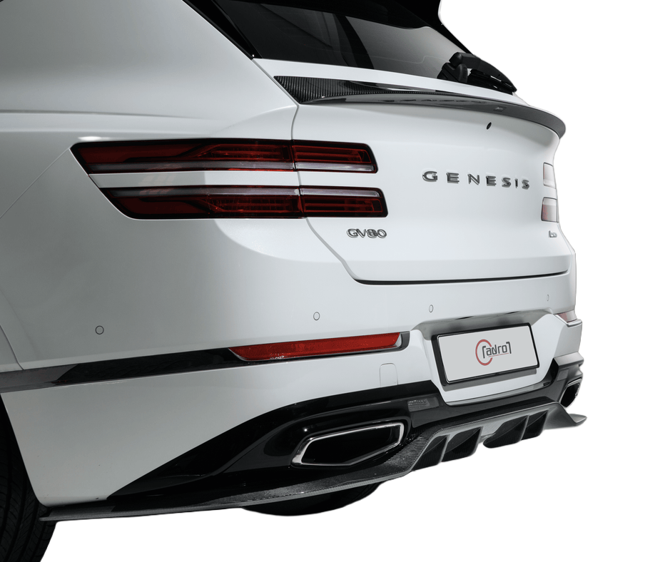 Genesis GV80 Carbon Fiber Rear Diffuser Black Ops Auto Works