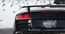 Load image into Gallery viewer, German Rush rear wing in carbon fiber profile on a 2007-2015 Audi R8, image 5