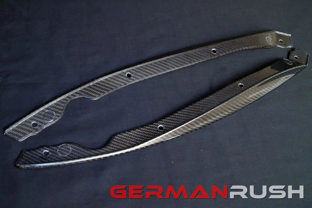 German Rush front splitter kit in carbon fiber front on a 2014-2016 Jaguar F-Type, image 8