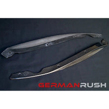 Load image into Gallery viewer, German Rush Carbon Fiber Front Splitter and Side Splitter Kit for 2014-2016 Jaguar F-Type - German Rush GRJAGCFFSFSS1416