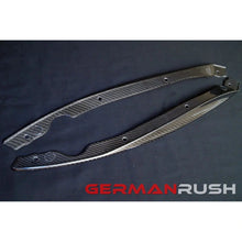 Load image into Gallery viewer, German Rush Carbon Fiber Front Splitter and Side Splitter Kit for 2014-2016 Jaguar F-Type - German Rush GRJAGCFFSFSS1416