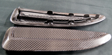 Load image into Gallery viewer, German Rush hood vents in carbon fiber fitted on a 2014-2016 Jaguar F-Type, image 4