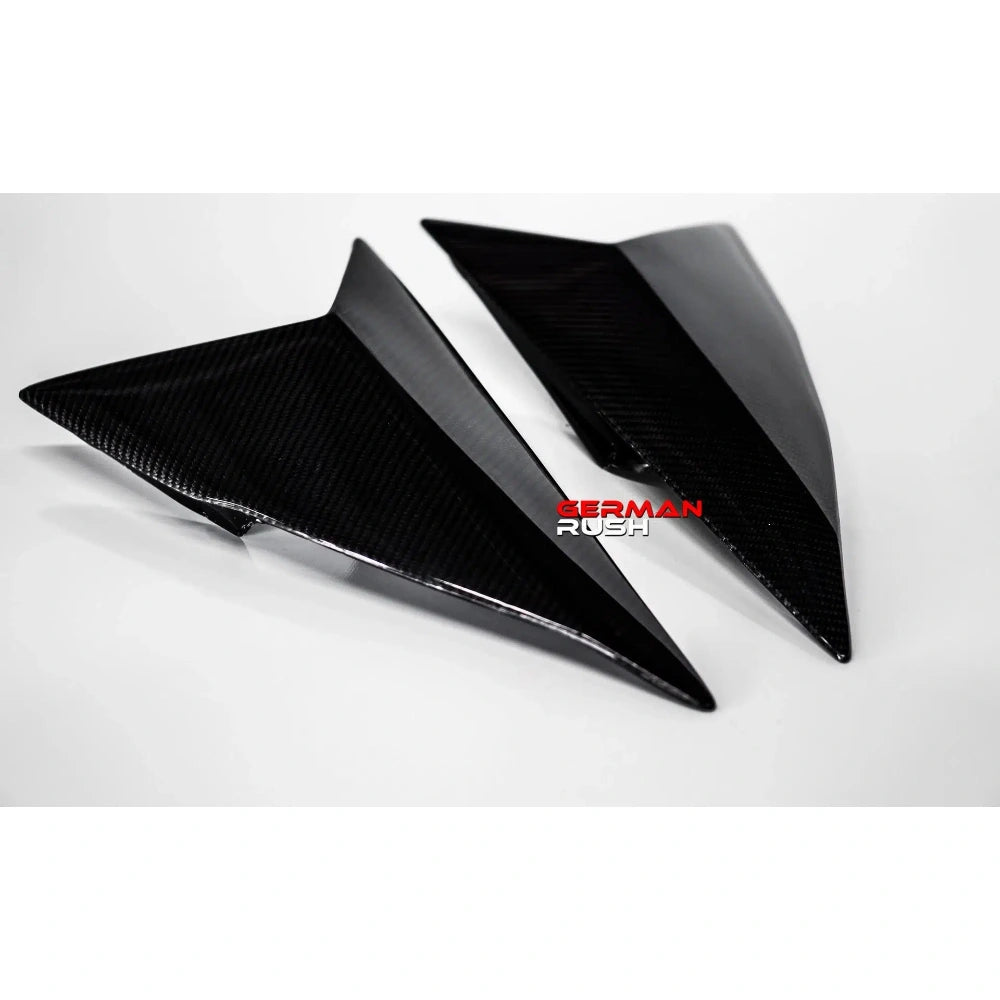 German Rush Carbon Fiber Coupe Side Window Vents for 2014-2019 Lamborghini Huracan - German Rush GRLHCFCPSWV1419