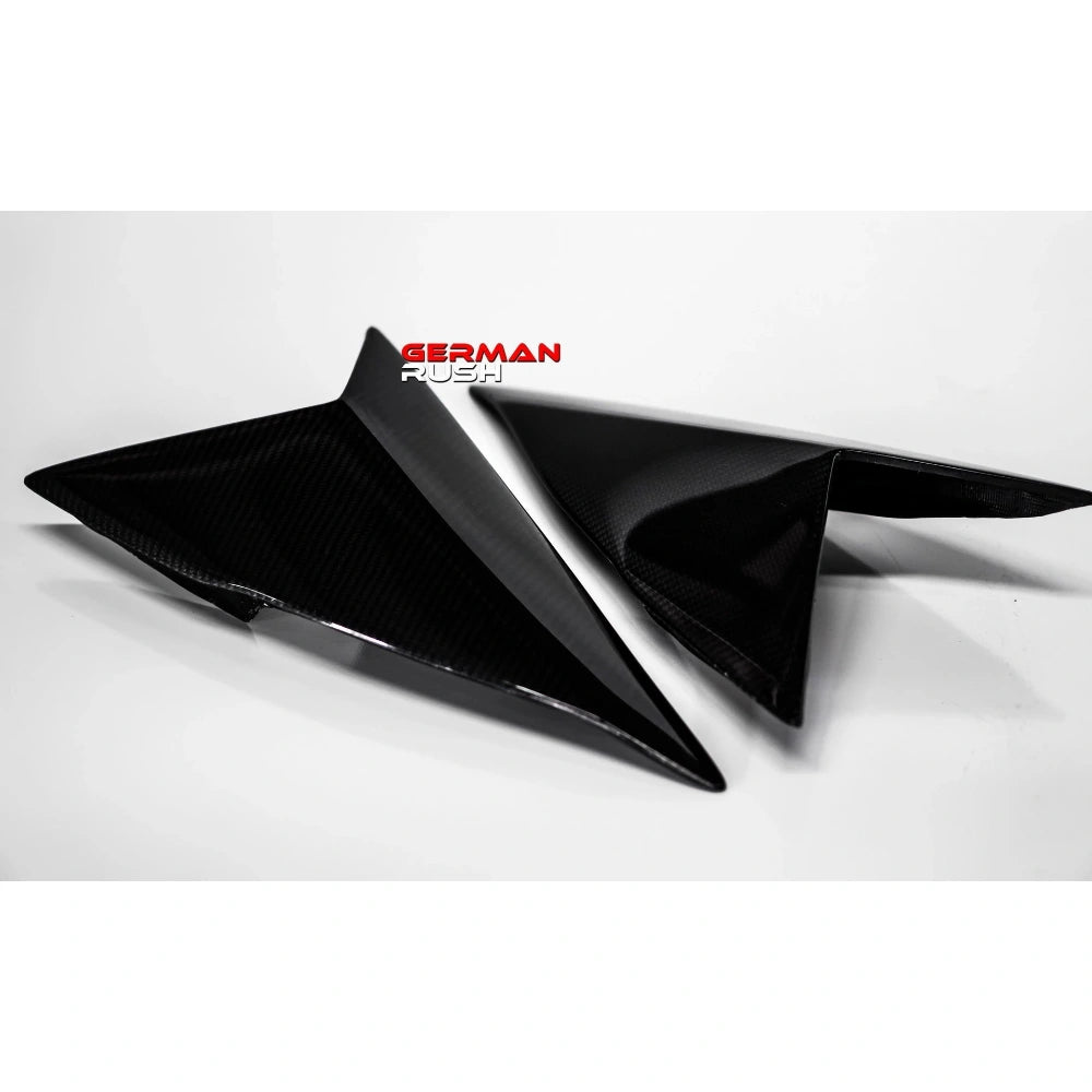 German Rush Carbon Fiber Coupe Side Window Vents for 2014-2019 Lamborghini Huracan - German Rush GRLHCFCPSWV1419