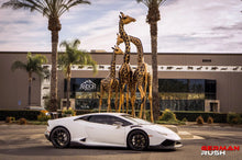 Load image into Gallery viewer, German Rush front fenders in carbon fiber profile on a 2014-2019 Lamborghini Huracan, image 5