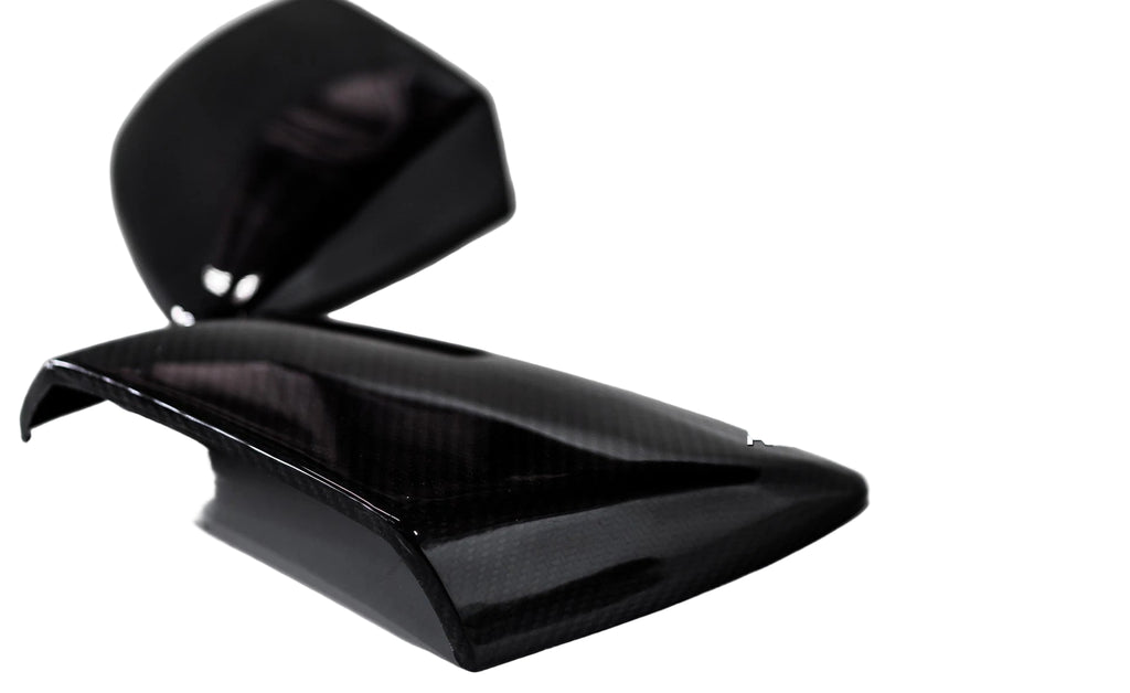 German Rush carbon package in carbon fiber closeup on a 2014-2019 Lamborghini Huracan, image 6