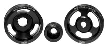 Load image into Gallery viewer, GFB 04-10 WRX/STI 3 Piece Under-Drive Pulley Kit w/ Belts (Crank Alternator &amp; Power Steering) - Black Ops Auto Works