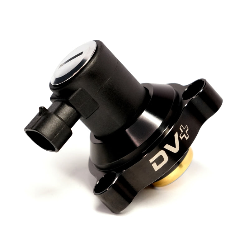 GFB DV+ diverter valve angled view showing integrated solenoid