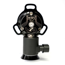 Load image into Gallery viewer, GFB VTA blow off valve close-up of GFB branding on trumpet
