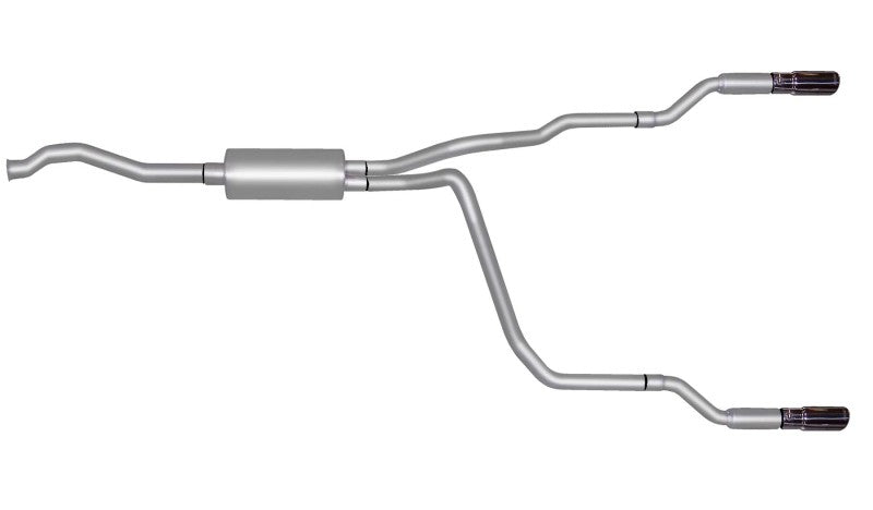 Gibson 01-05 Ford Ranger XL 2.3L 1.75in Cat-Back Dual Split Exhaust - Aluminized Gibson GIB9508