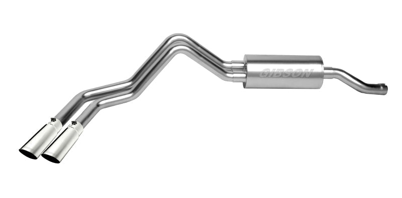Gibson 01-05 Ford Ranger XL 2.3L 1.75in Cat-Back Dual Sport Exhaust - Aluminized - Black Ops Auto Works