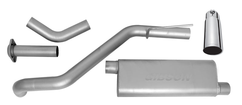 Gibson 05-07 Jeep Grand Cherokee Laredo 4.7L 3in Cat-Back Single Exhaust - Stainless Gibson GIB17404