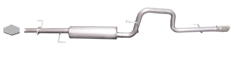 Gibson 05-09 Toyota 4Runner Sport 4.7L 2.5in Cat-Back Single Exhaust - Aluminized - Black Ops Auto Works