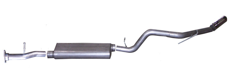 Gibson 06-09 Chevrolet Trailblazer LT 4.2L 2.5in Cat-Back Single Exhaust - Aluminized Gibson GIB315599