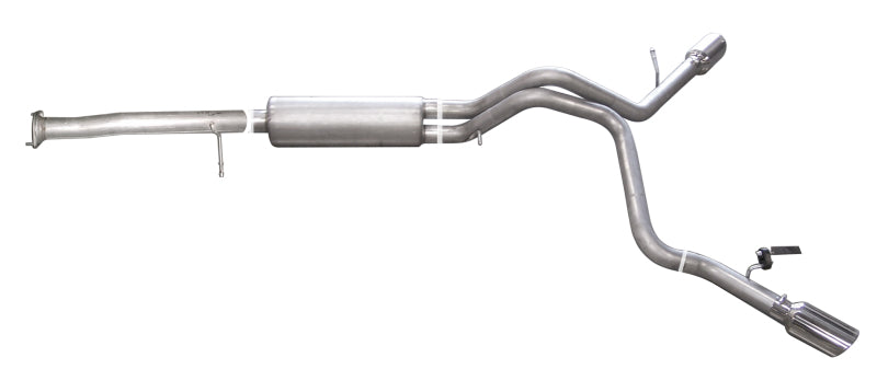 Gibson 07-10 Cadillac Escalade ESV Base 6.2L 2.5in Cat-Back Dual Extreme Exhaust - Aluminized Gibson GIB5403
