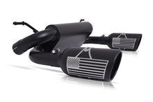 Load image into Gallery viewer, Gibson 07-10 Jeep Wrangler JK X 3.8L 2.5in Patriot Series Cat-Back Dual Split Exhaust - Blk Ceramic Gibson GIB70-0002
