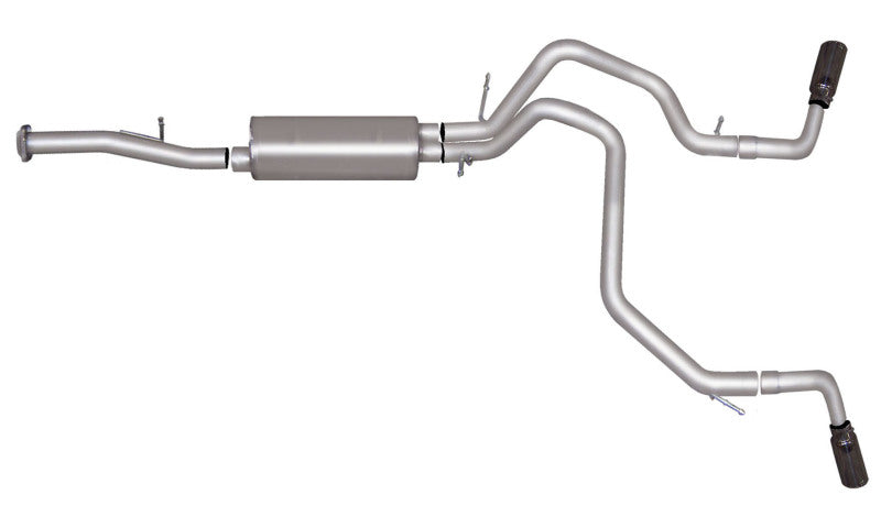 Gibson 07-12 Chevrolet Avalanche LS 5.3L 2.25in Cat-Back Dual Extreme Exhaust - Aluminized Gibson GIB5572