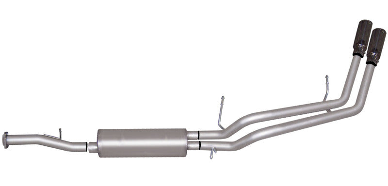 Gibson 07-12 Chevrolet Avalanche LS 5.3L 2.25in Cat-Back Dual Sport Exhaust - Aluminized Gibson GIB5574