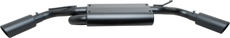 Gibson 10-11 Jeep Wrangler JK Sport 3.8L 2.5in Cat-Back Dual Extreme Exhaust - Black Elite (Ceramic) - Black Ops Auto Works