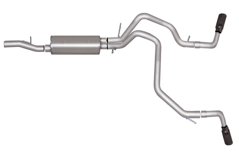 Gibson 10-14 Chevrolet Tahoe LS 5.3L 2.25in Cat-Back Dual Extreme Exhaust - Stainless Gibson GIB65642
