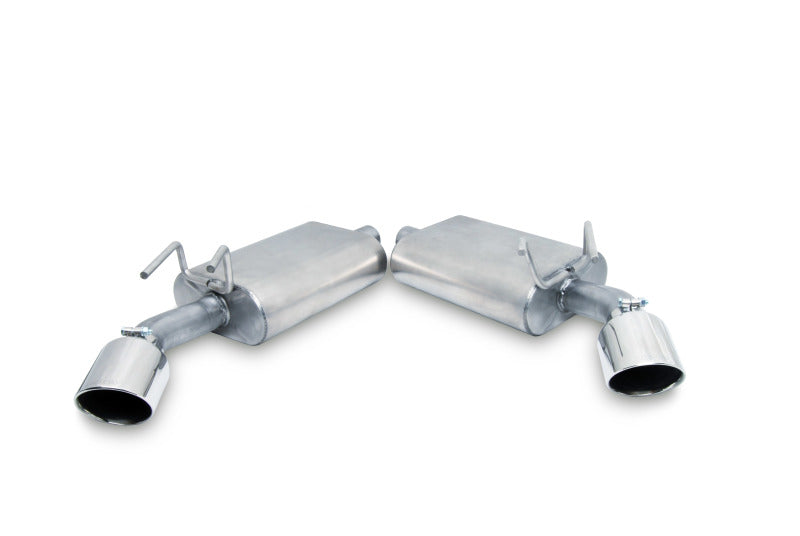 Gibson 10-15 Chevrolet Camaro LS 3.6L 2.25in Axle-Back Dual Exhaust - Aluminized Gibson GIB320001