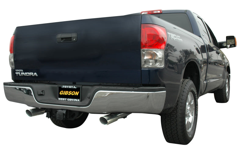 Gibson 10-19 Toyota Tundra SR5 4.6L 2.5in Cat-Back Dual Split Exhaust - Aluminized Gibson GIB7402