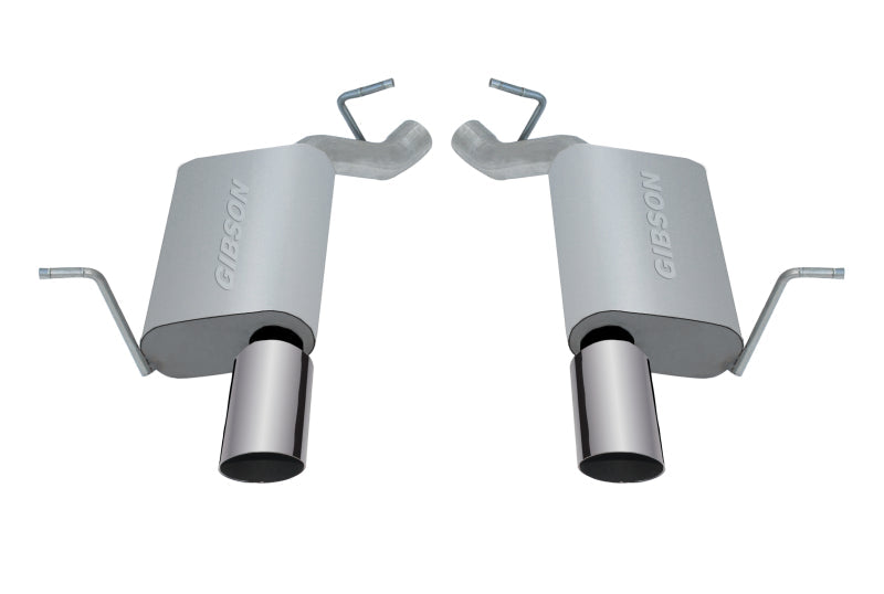 Gibson 11-18 Dodge Durango R/T 5.7L 2.25in Axle-Back Dual Exhaust - Aluminized Gibson GIB316006