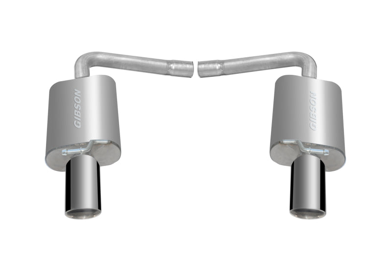 Gibson 11-18 Ford Explorer Base 3.5L 2.25in Axle-Back Dual Exhaust - Stainless - Black Ops Auto Works