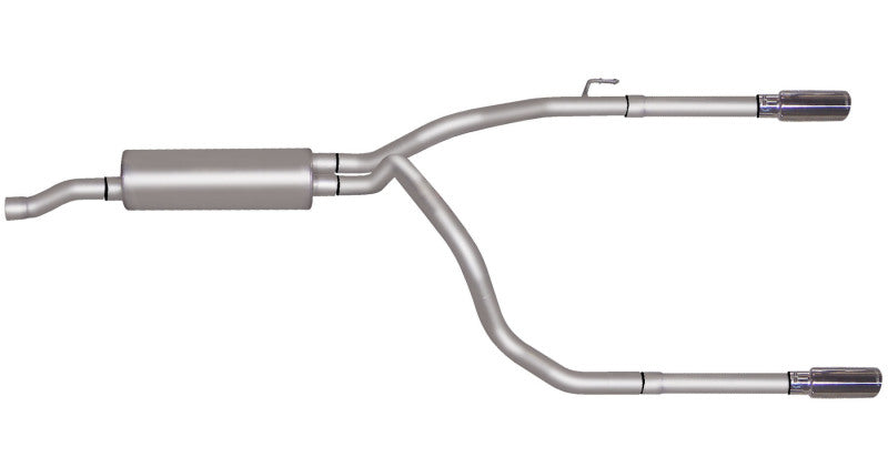 Gibson 11-18 Ram 1500 Big Horn 5.7L 2.5in Cat-Back Dual Split Exhaust - Stainless Gibson GIB66565