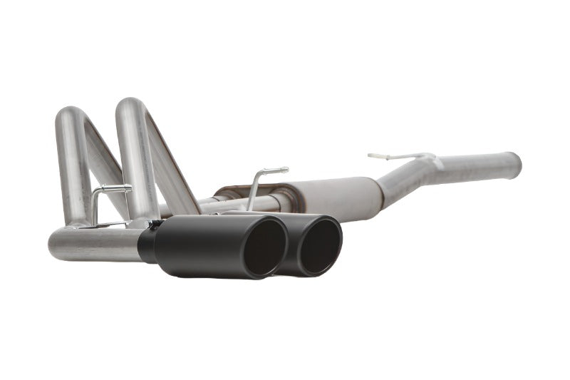 Gibson 11-19 Chevrolet Silverado 2500 HD LT 6.0L 3.5in/3in Cat-Back Dual Sport Exhaust - Black Elite - Black Ops Auto Works