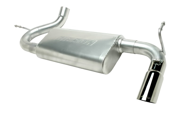 Gibson 12-17 Jeep Wrangler 3.6L Unlimited/ 07-11 Wrangler 3.8L Cat-Back Exhuast - Stainless Gibson GIB617301