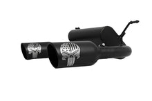 Load image into Gallery viewer, Gibson 12-17 Jeep Wrangler Sport 3.6L 2.5in Patriot Skull Series Cat-Back Dual Exhaust - Blk Ceramic - Black Ops Auto Works
