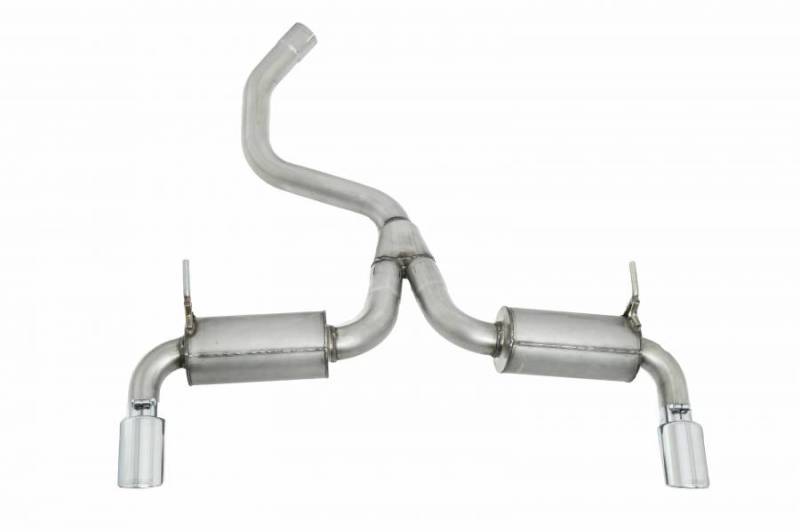 Gibson 14-20 Jeep Cherokee 3.2L 2.5in/2.25in Cat-Back Dual Split Exhaust - Stainless Gibson GIB617208