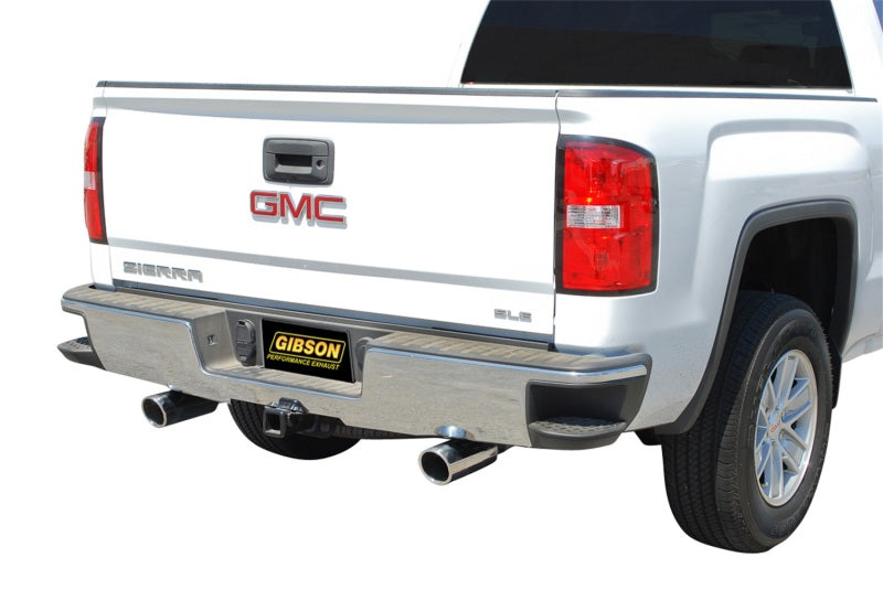 Gibson 15-18 Chevrolet Silverado 1500 LS 5.3L 3in/2.25in Cat-Back Dual Split Exhaust - Aluminized Gibson GIB5657