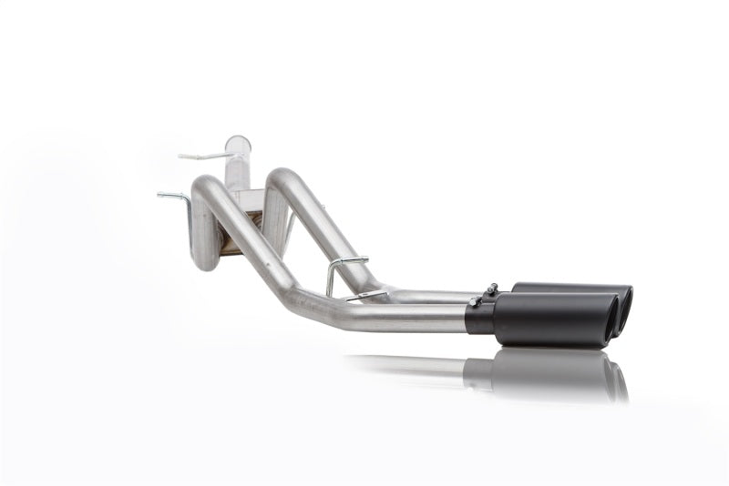Gibson 15-19 Chevrolet Tahoe LS 5.3L 2.25in Cat-Back Dual Sport Exhaust - Black Elite Gibson GIB65670B