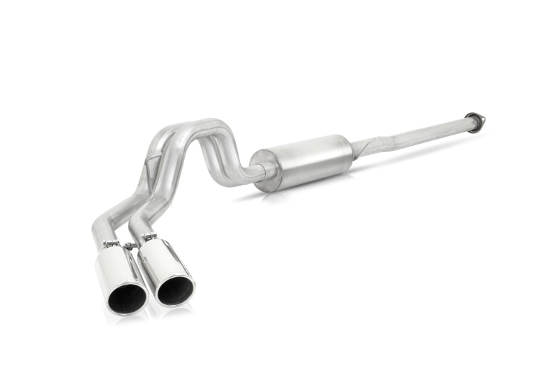 Gibson 15-19 Ford F-150 King Ranch 5.0L 3in/2.5in Cat-Back Dual Sport Exhaust - Stainless - Black Ops Auto Works