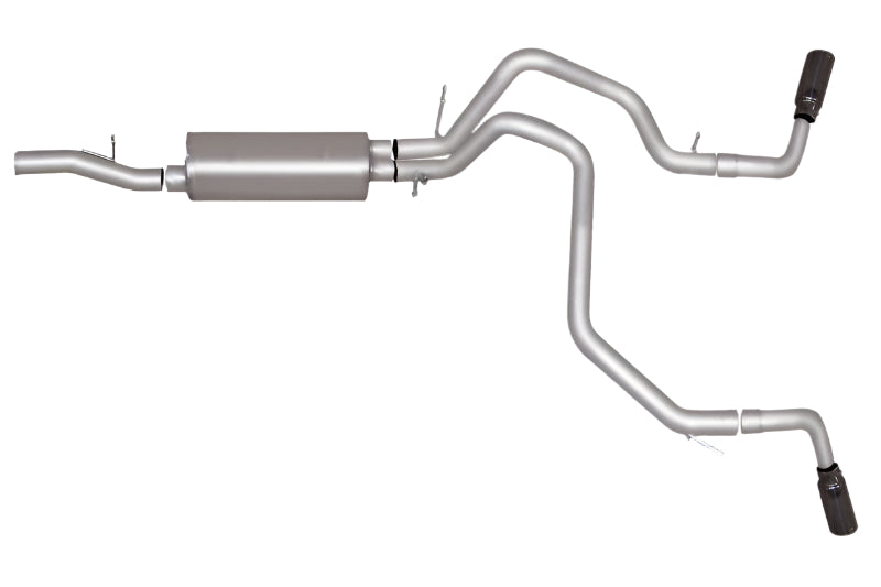 Gibson 15-20 Chevrolet Tahoe LS 5.3L 2.25in Cat-Back Dual Extreme Exhaust - Aluminized Gibson GIB5668