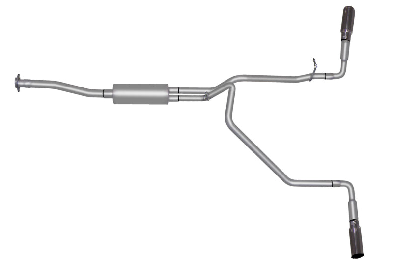 Gibson 15-22 Chevrolet Colorado LT 2.5L 2.25in Cat-Back Dual Extreme Exhaust - Aluminized Gibson GIB5587