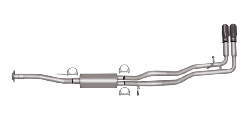 Gibson 15-22 Chevrolet Colorado LT 2.5L 2.25in Cat-Back Dual Sport Exhaust - Aluminized Gibson GIB5585