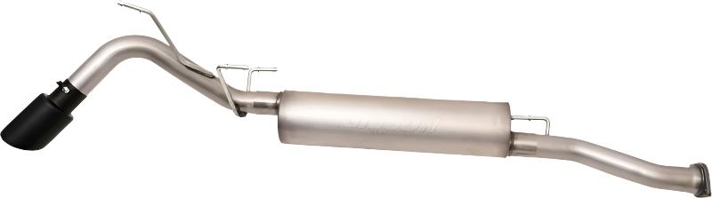 Gibson 16-22 Toyota Tacoma 3.5L 2.5in Cat-Back Single Exhaust System Stainless - Black Elite Gibson GIB618820B