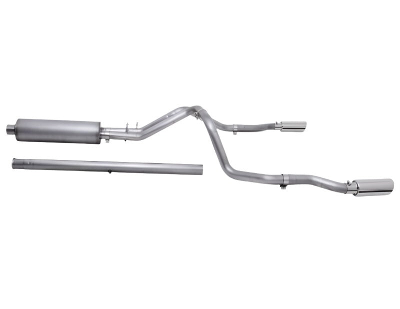 Gibson 19-23 Silverado/GMC Sierra 1500 5.3L Crew Cab Cat-Back Dual Extreme Exhaust Gibson GIB65699