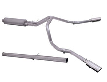 Load image into Gallery viewer, Gibson 19-23 Silverado/GMC Sierra 1500 5.3L Crew Cab Cat-Back Dual Sport Exhaust Gibson GIB65712