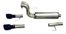 Load image into Gallery viewer, Gibson 2024 Ford F150 5.0L Black Elite Stainless Steel Split Rear Exhaust Gibson GIB69226B