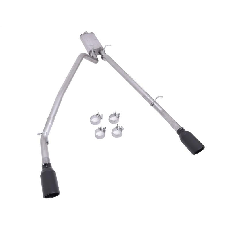 Gibson 2025 Ram 1500 3.0L I6 DOHC 2.5in Cat-Back Dual Split Exhaust - Black Gibson GIB66573B