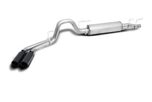 Load image into Gallery viewer, Gibson 21-22 Ford F150 Truck 5.0L 3/2.5in Cat-Back Dual Sport Exhaust System Stainless - Black Elite Gibson GIB69225B