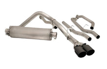 Load image into Gallery viewer, GIbson 22-24 Toyota Tundra 3.5L-T V6 Crew Max Black Elite Stainless Cat Back Dual Sport Exhaust Gibson GIB67105B