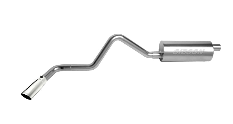 Gibson 87-93 Ford Bronco Custom 5.0L 3in Cat-Back Single Exhaust - Aluminized - Black Ops Auto Works