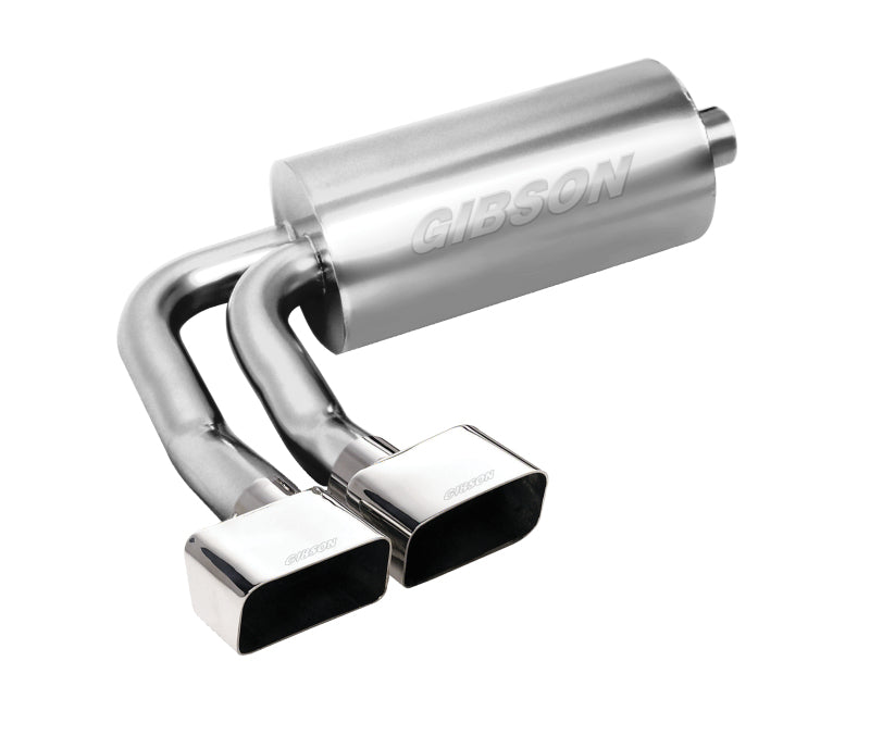 Gibson 99-05 Chevrolet Silverado 1500 Base 4.3L 2.5in Cat-Back Super Truck Exhaust - Stainless - Black Ops Auto Works
