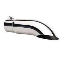 Load image into Gallery viewer, Gibson Turn Down Slash-Cut Tip - 4in OD/4in Inlet/12in Length - Stainless - Gibson 400413